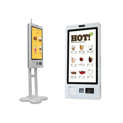 Купить Fast Food Restaurant 27 32 Inch Self Ordering Kiosk Touch Screen Self-Service Ordering Machine Kiosk for Restaurant online manufacture