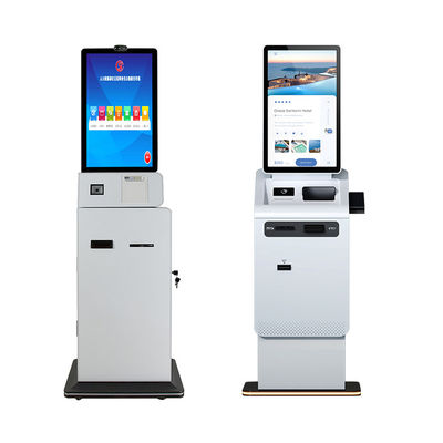 Купить Touch Screen Pos Terminal Self Service Kiosk Currency Cash Payment Kiosk Card Dispenser Self Printer Scanner Kiosk Terminal online manufacture