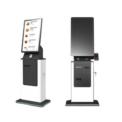Купить Self Service Passport Scanner Boarding Pass Printing Machine Floor Stand Hotel Check in Cash Payment Kiosk Option Including SDK online manufacture