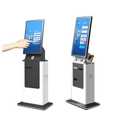 Купить 27 32 Inch Floor Standing Touch Screen Self Cash Dispenser Coin Recycler Android Bill Acceptor Printer Payment Kiosk Terminal online manufacture