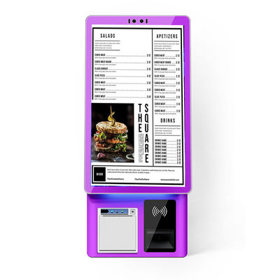 Купить Автомат для заказа еды Self Payment Kiosk с LCD сенсорным экраном и камерами online manufacture