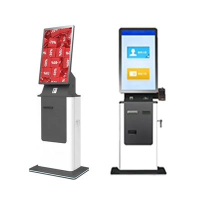Купить Печать самообслуживания билетов Киоск оплаты с камерой и сканером online manufacture