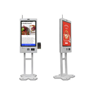 Емкостная оплата Pos программного обеспечения заказа собственной личности киосков обслуживания собственной личности заказа еды касания