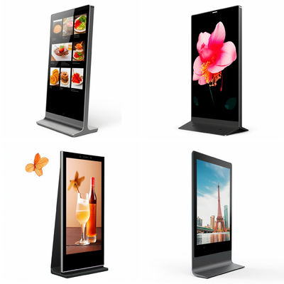 Крытый киоск Signage цифров игрок рекламы LCD стойки 43 дюйма широкого взгляда свободный