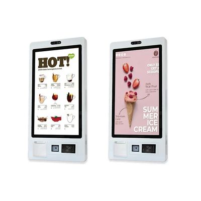 QR-сканер Self Pay Kiosk с настраиваемым логотипом для печати билетов с RFID-читателем