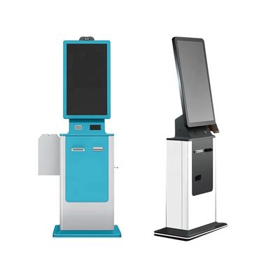 Киоск самостоятельной оплаты с сенсорным экраном LCD с камерой RFID-читателем Термопринтер