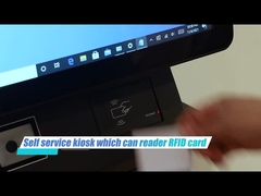 Монетка киоска Recycler наличных денег киоска билета принимает наличные деньги принимает киоск андроида распределителя наличных денег