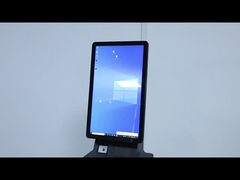 Карта запроса экрана касания киоска самообслуживания 21,5 дюймов вертикальная терминальная белая